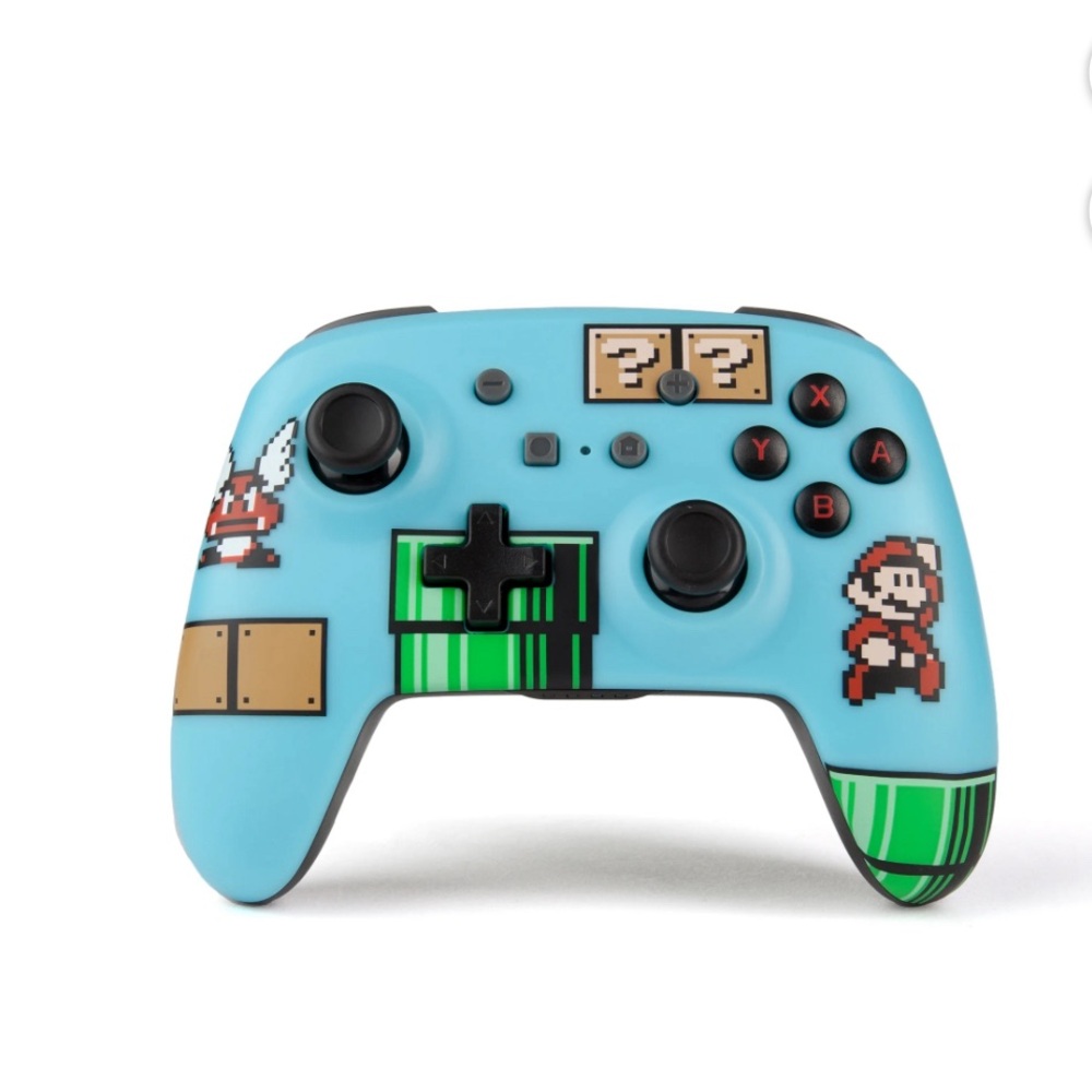 NWB PowerA Enhanced Wireless Controller for Nintendo Switch -Super Mario Bros. 3